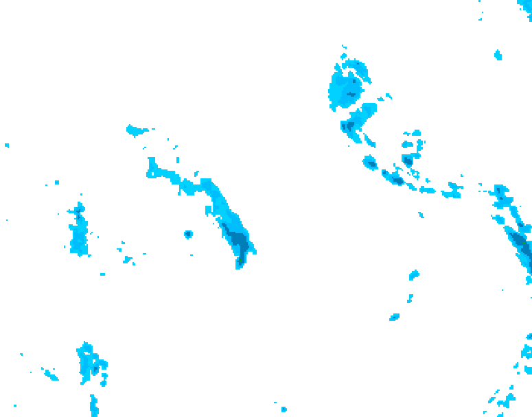 GDPS precipitation 210 hour forecast chart for Canada based on 2026/04/13 0000Z data