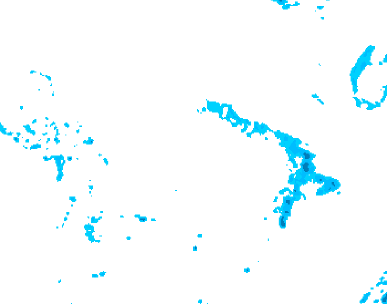 GDPS precipitation 006 hour forecast chart for Canada based on 2026/04/13 1200Z data