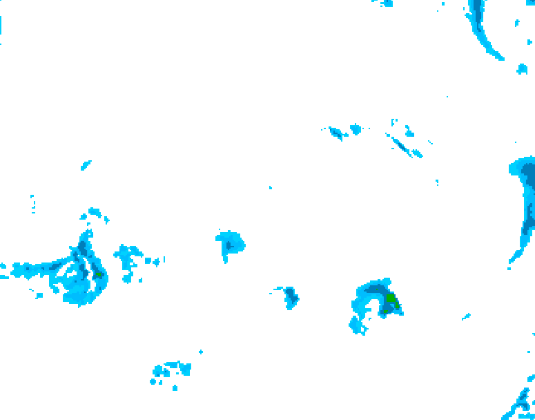 GDPS precipitation 030 hour forecast chart for Canada based on 2026/04/13 1200Z data