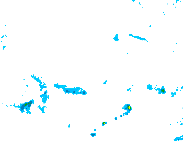 GDPS precipitation 048 hour forecast chart for Canada based on 2026/04/13 1200Z data
