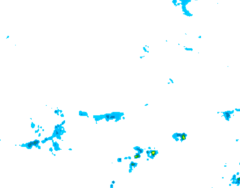 GDPS precipitation 054 hour forecast chart for Canada based on 2026/04/13 1200Z data
