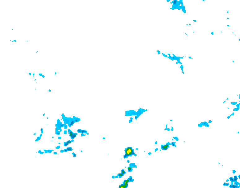 GDPS precipitation 066 hour forecast chart for Canada based on 2026/04/13 1200Z data