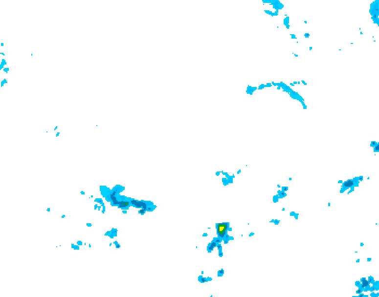 GDPS precipitation 072 hour forecast chart for Canada based on 2026/04/13 1200Z data