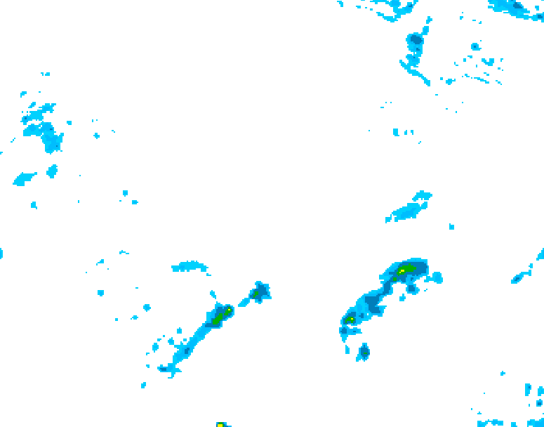 GDPS precipitation 090 hour forecast chart for Canada based on 2026/04/13 1200Z data