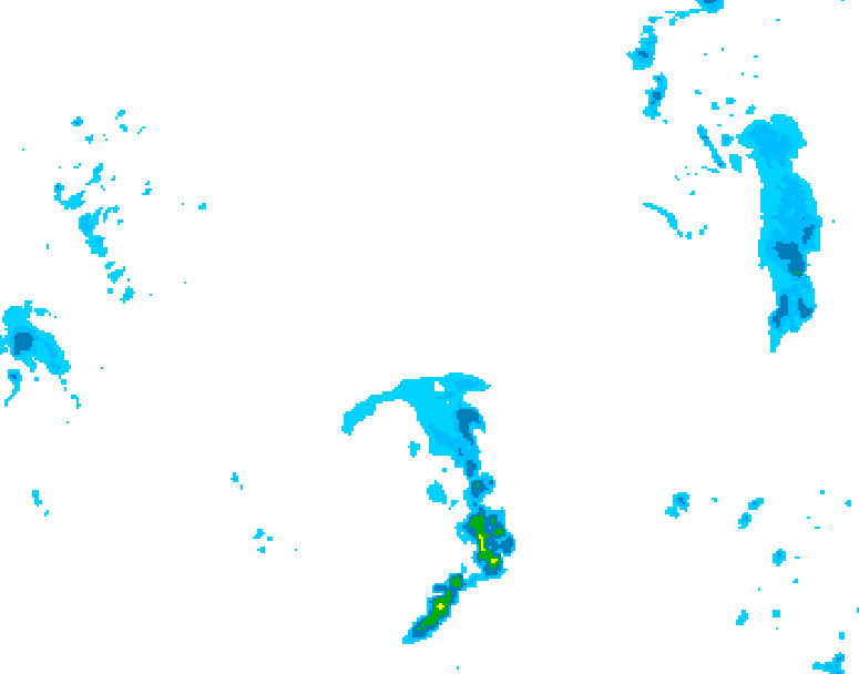 GDPS precipitation 114 hour forecast chart for Canada based on 2026/04/13 1200Z data