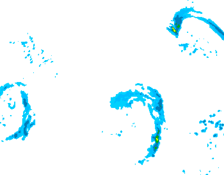 GDPS precipitation 138 hour forecast chart for Canada based on 2026/04/13 1200Z data