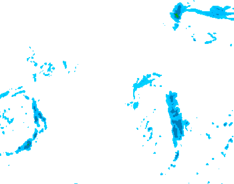 GDPS precipitation 150 hour forecast chart for Canada based on 2026/04/13 1200Z data