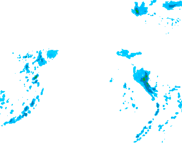 GDPS precipitation 162 hour forecast chart for Canada based on 2026/04/13 1200Z data