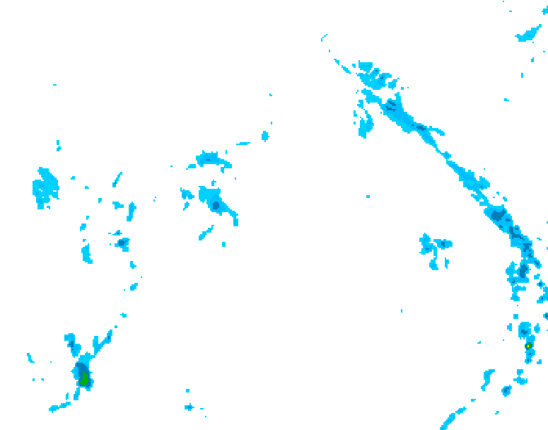 GDPS precipitation 186 hour forecast chart for Canada based on 2026/04/13 1200Z data