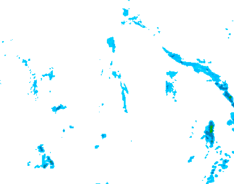 GDPS precipitation 210 hour forecast chart for Canada based on 2026/04/13 1200Z data