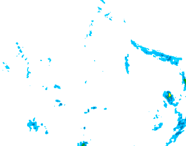 GDPS precipitation 216 hour forecast chart for Canada based on 2026/04/13 1200Z data