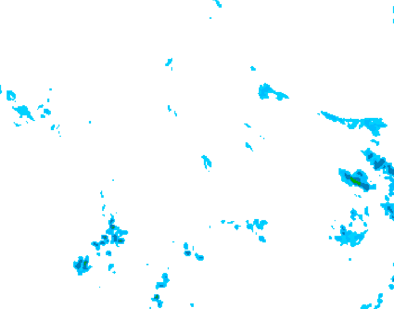 GDPS precipitation 228 hour forecast chart for Canada based on 2026/04/13 1200Z data