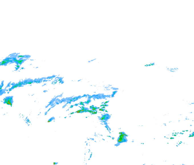 Weather radar data valid at 2026/04/13 21:42 UTC