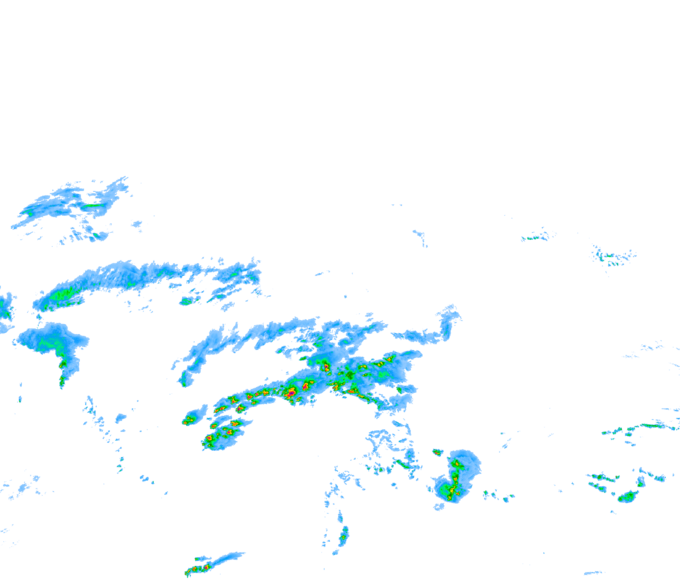 Weather radar data valid at 2026/04/13 23:18 UTC