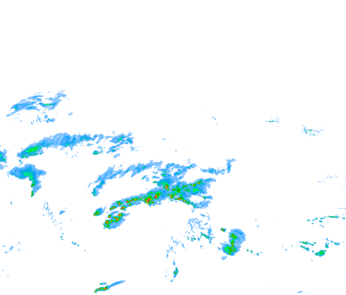 Weather radar data valid at 2026/04/13 23:24 UTC