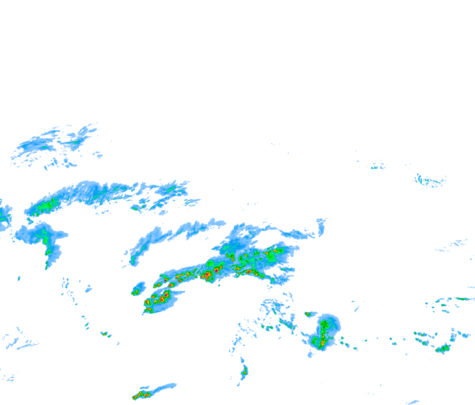 Weather radar data valid at 2026/04/13 23:42 UTC