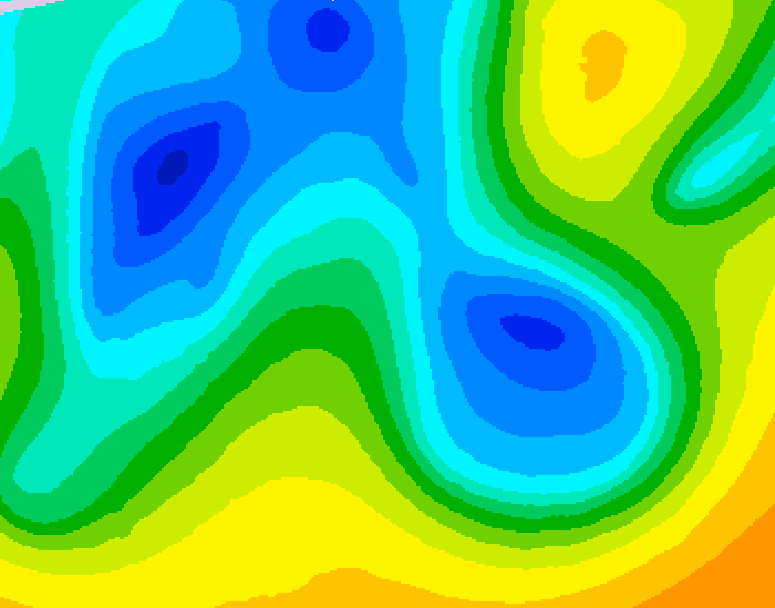 GDPS 500 millibar geopotential height 168 hour forecast chart for Canada based on 2026/04/14 0000Z data