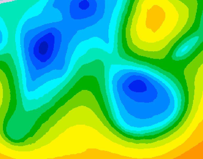 GDPS 500 millibar geopotential height 174 hour forecast chart for Canada based on 2026/04/14 0000Z data