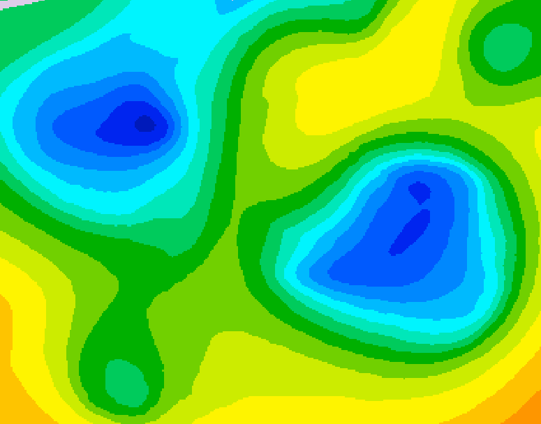 GDPS 500 millibar geopotential height 204 hour forecast chart for Canada based on 2026/04/14 0000Z data