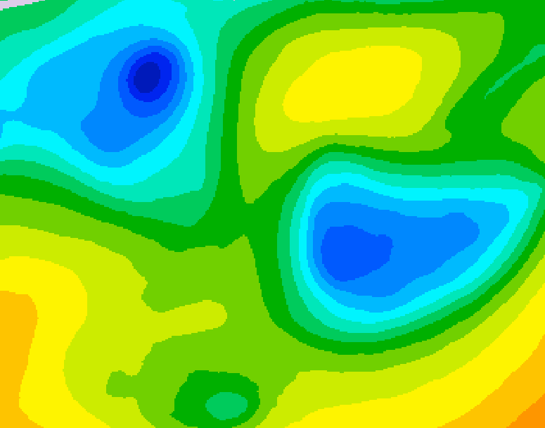 GDPS 500 millibar geopotential height 228 hour forecast chart for Canada based on 2026/04/14 0000Z data