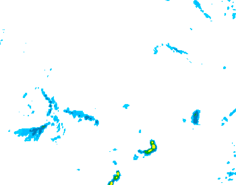 GDPS precipitation 030 hour forecast chart for Canada based on 2026/04/14 0000Z data