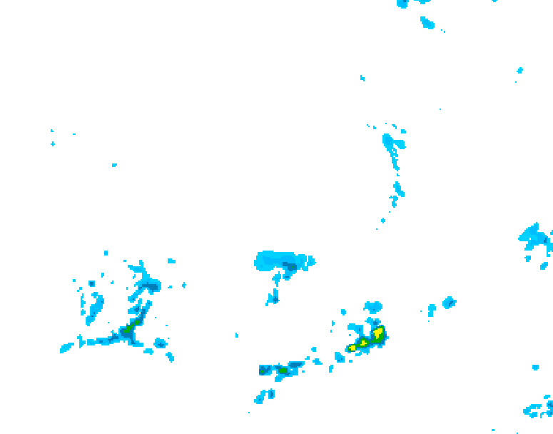 GDPS precipitation 048 hour forecast chart for Canada based on 2026/04/14 0000Z data