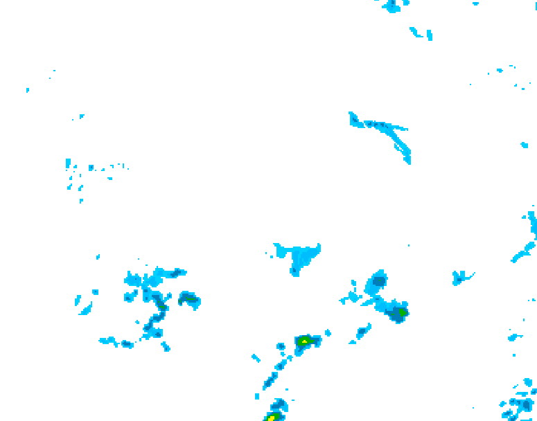 GDPS precipitation 054 hour forecast chart for Canada based on 2026/04/14 0000Z data