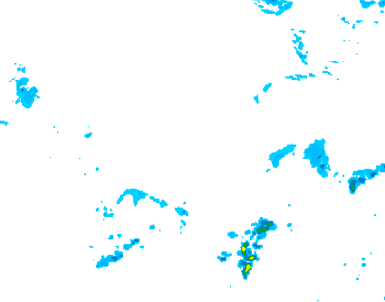 GDPS precipitation 072 hour forecast chart for Canada based on 2026/04/14 0000Z data