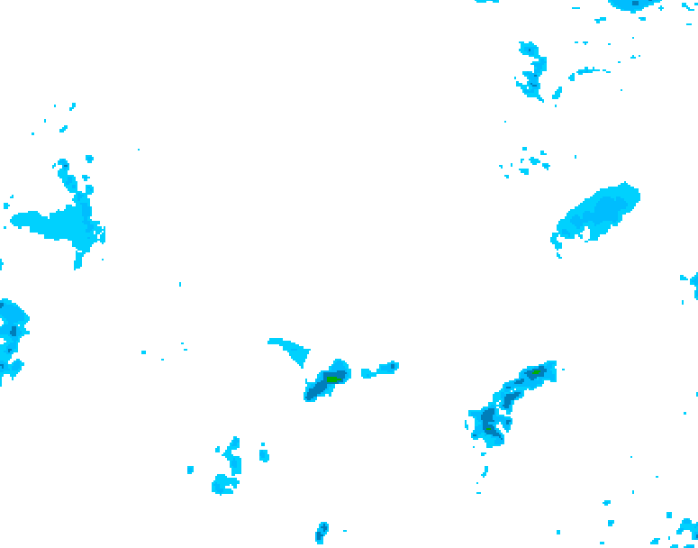 GDPS precipitation 084 hour forecast chart for Canada based on 2026/04/14 0000Z data