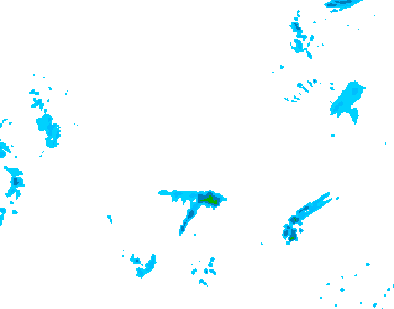 GDPS precipitation 090 hour forecast chart for Canada based on 2026/04/14 0000Z data