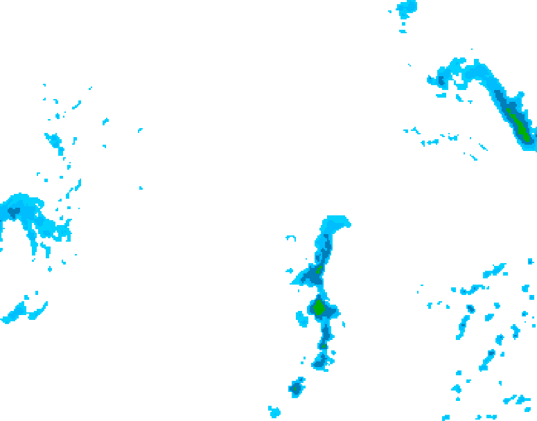 GDPS precipitation 108 hour forecast chart for Canada based on 2026/04/14 0000Z data
