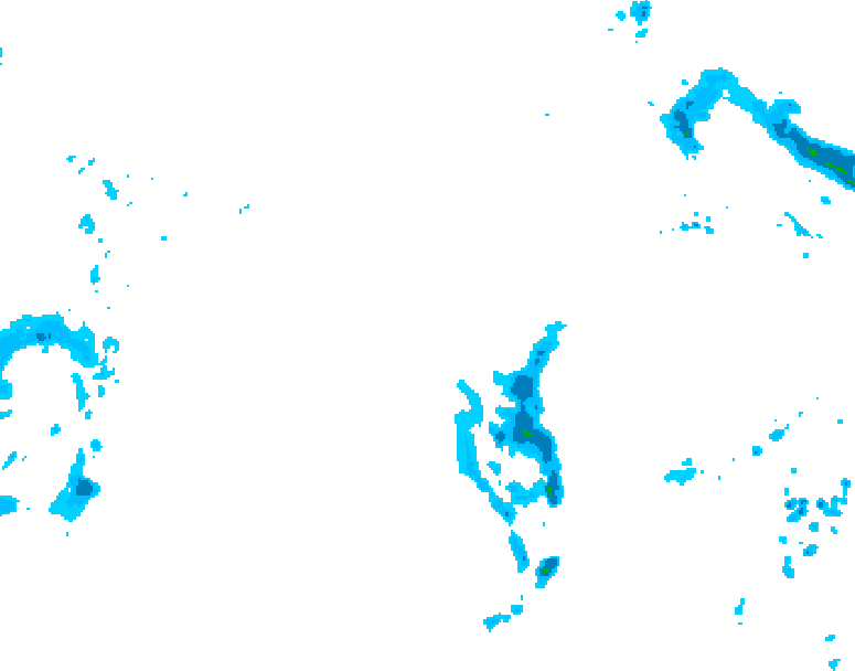 GDPS precipitation 114 hour forecast chart for Canada based on 2026/04/14 0000Z data