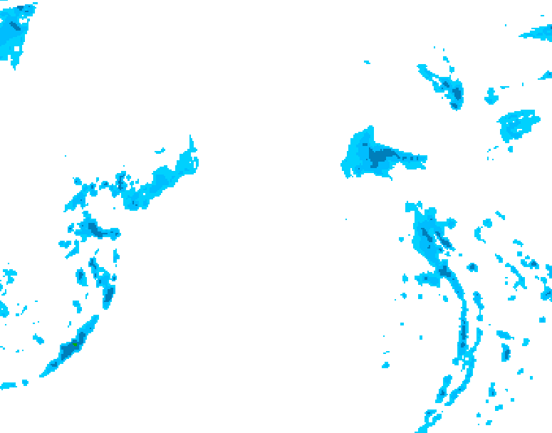 GDPS precipitation 150 hour forecast chart for Canada based on 2026/04/14 0000Z data