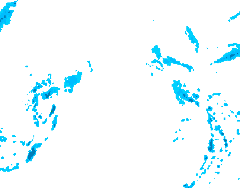 GDPS precipitation 156 hour forecast chart for Canada based on 2026/04/14 0000Z data