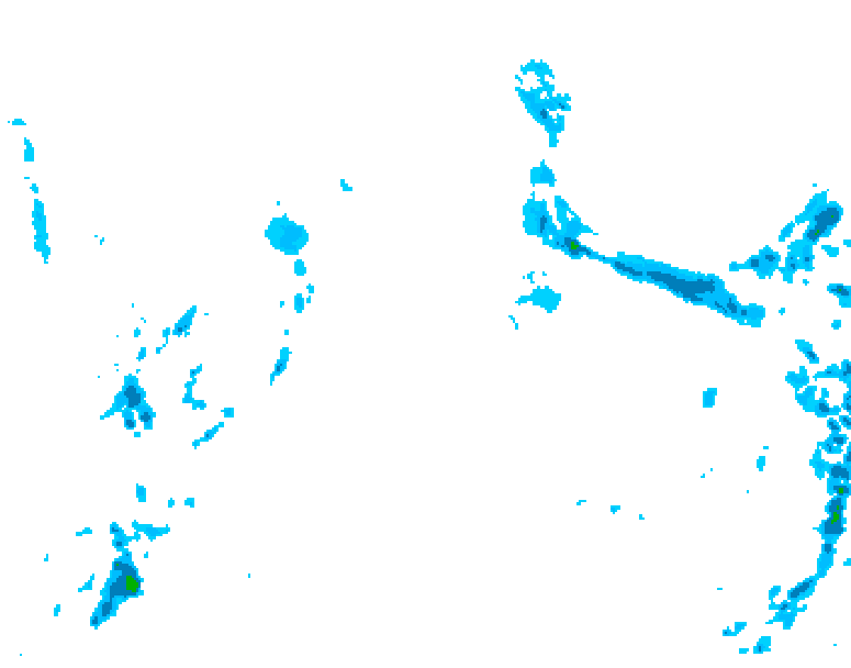 GDPS precipitation 174 hour forecast chart for Canada based on 2026/04/14 0000Z data