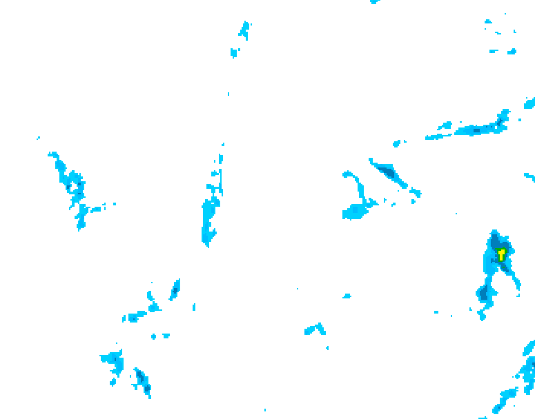 GDPS precipitation 204 hour forecast chart for Canada based on 2026/04/14 0000Z data