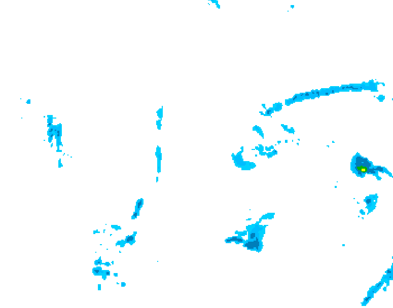 GDPS precipitation 210 hour forecast chart for Canada based on 2026/04/14 0000Z data