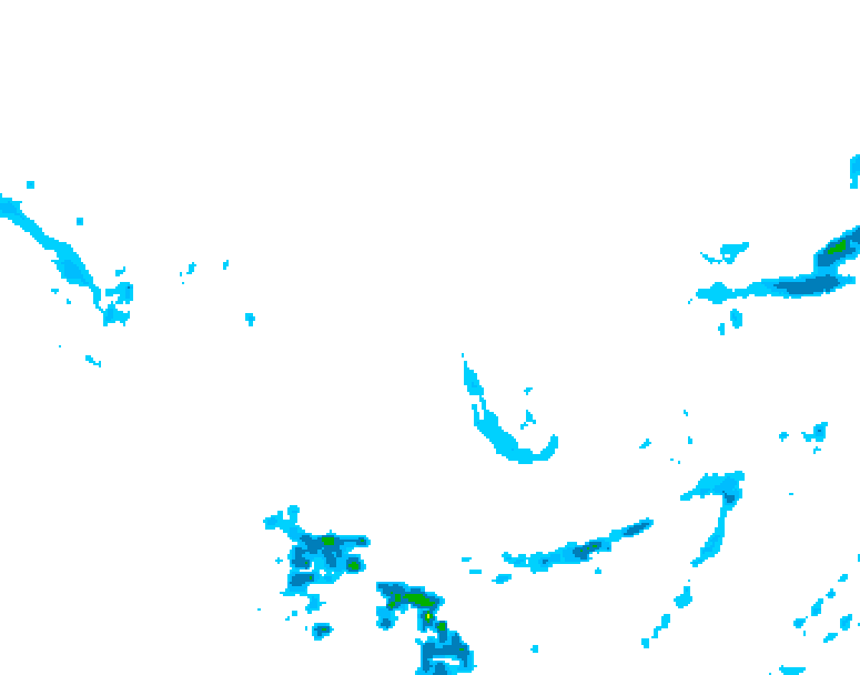 GDPS precipitation 228 hour forecast chart for Canada based on 2026/04/14 0000Z data