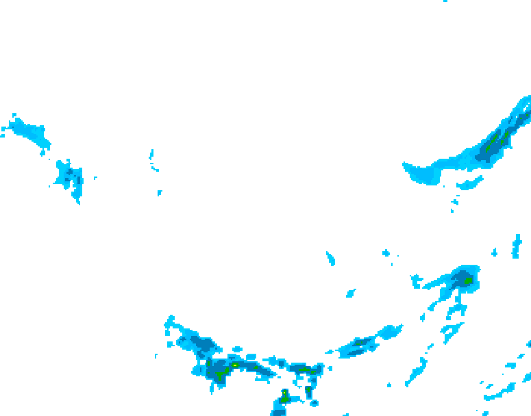 GDPS precipitation 234 hour forecast chart for Canada based on 2026/04/14 0000Z data