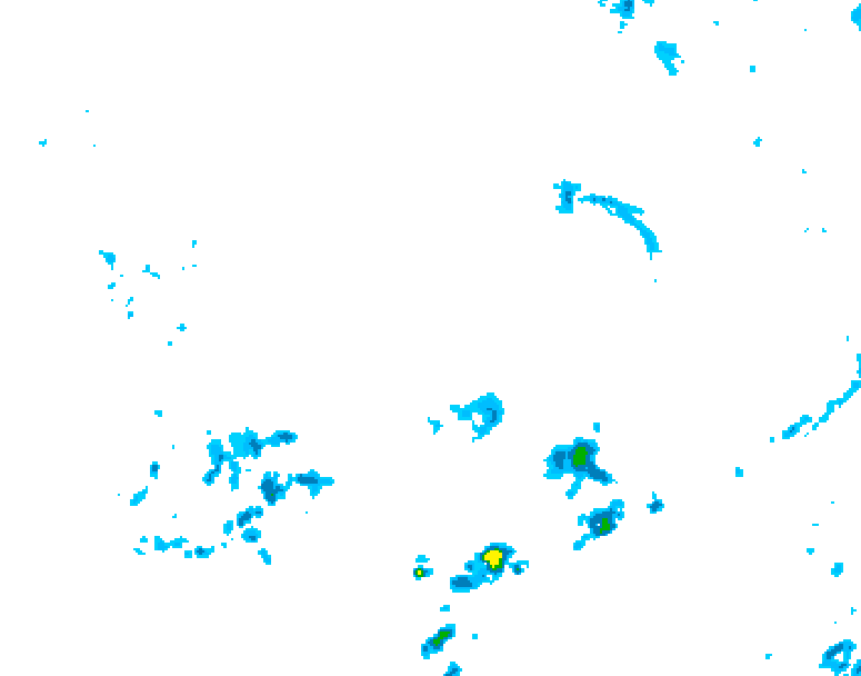 GDPS precipitation 042 hour forecast chart for Canada based on 2026/04/14 1200Z data
