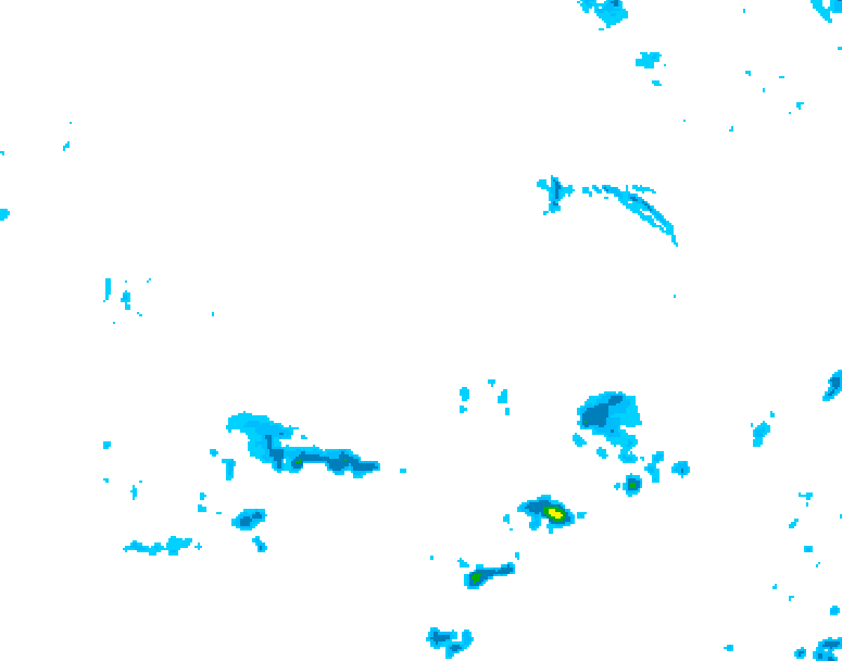 GDPS precipitation 048 hour forecast chart for Canada based on 2026/04/14 1200Z data