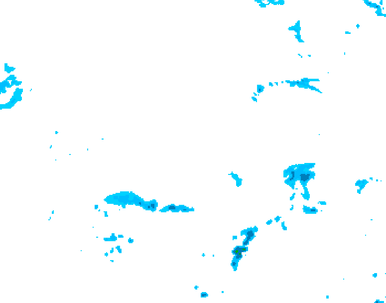GDPS precipitation 054 hour forecast chart for Canada based on 2026/04/14 1200Z data