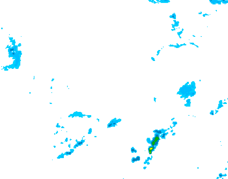 GDPS precipitation 060 hour forecast chart for Canada based on 2026/04/14 1200Z data