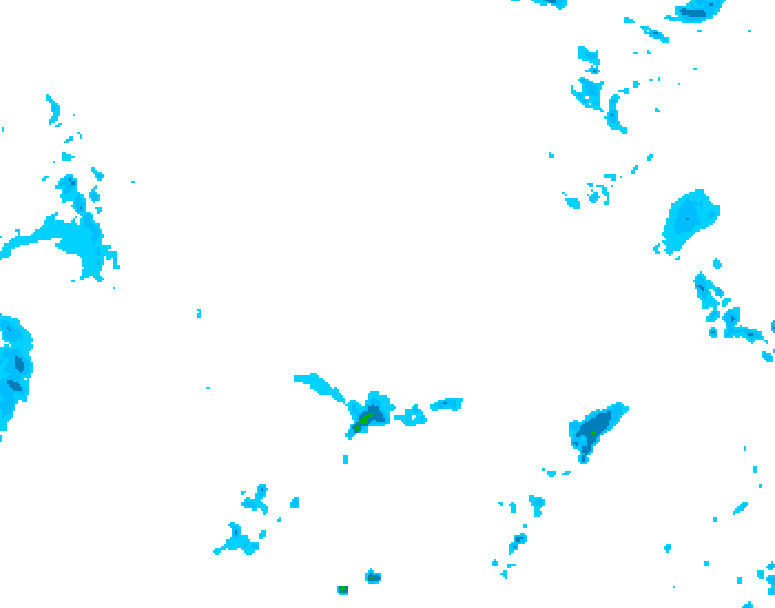 GDPS precipitation 072 hour forecast chart for Canada based on 2026/04/14 1200Z data
