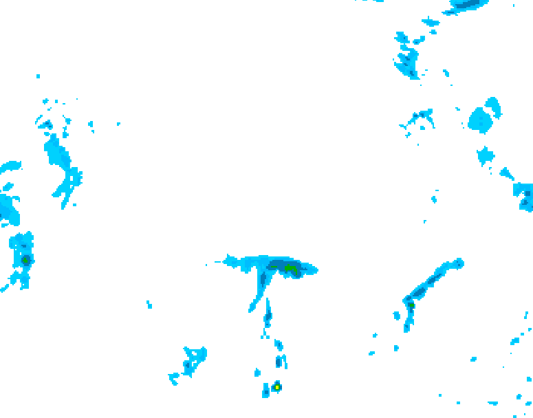 GDPS precipitation 078 hour forecast chart for Canada based on 2026/04/14 1200Z data