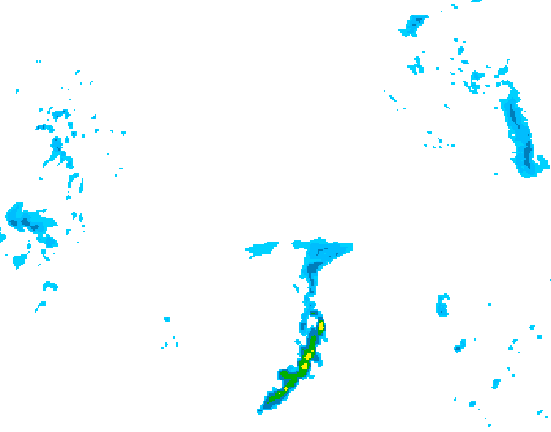 GDPS precipitation 090 hour forecast chart for Canada based on 2026/04/14 1200Z data