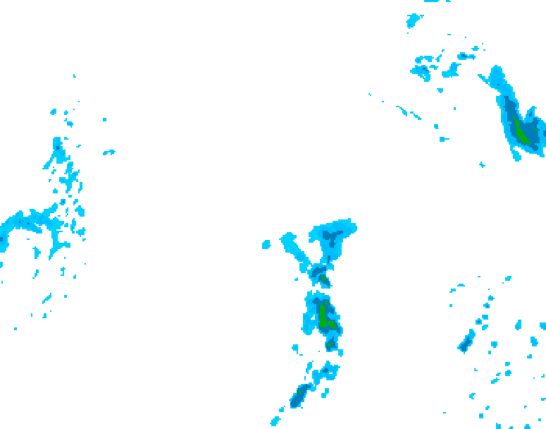 GDPS precipitation 096 hour forecast chart for Canada based on 2026/04/14 1200Z data