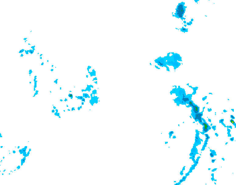 GDPS precipitation 138 hour forecast chart for Canada based on 2026/04/14 1200Z data