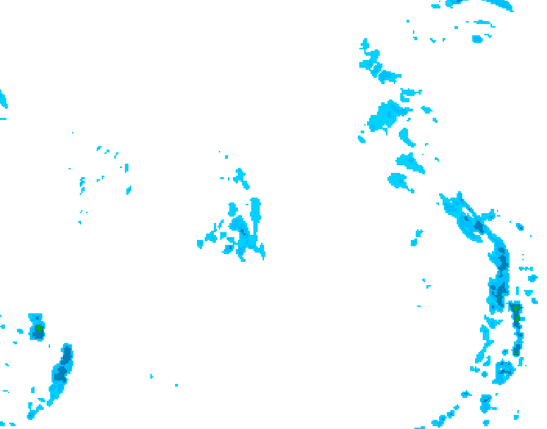 GDPS precipitation 150 hour forecast chart for Canada based on 2026/04/14 1200Z data