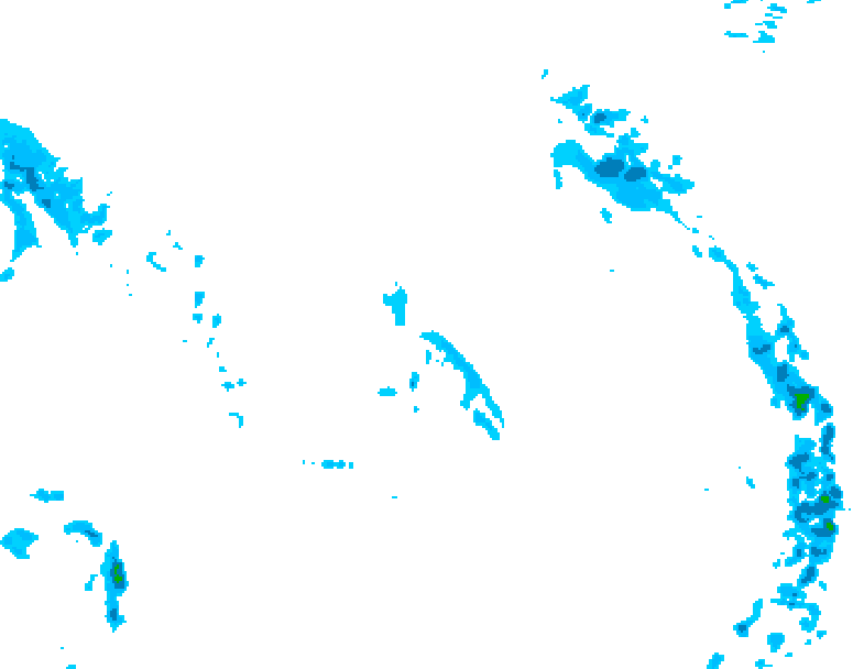 GDPS precipitation 162 hour forecast chart for Canada based on 2026/04/14 1200Z data
